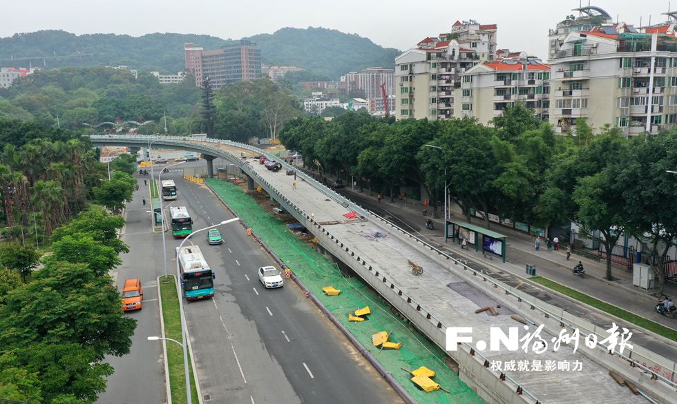 杨桥路江滨节点下月完成改造　新匝道将先行通车