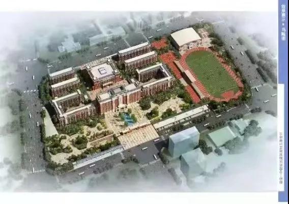 福清一中新校区主体结构封顶 预计明年7月完工