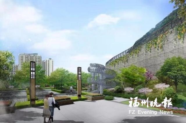 福清动建玉屏山公园 预计一期项目6月左右完工