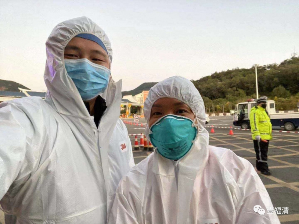 “这一切责无旁贷！”福清这位医护人员诠释最美逆行