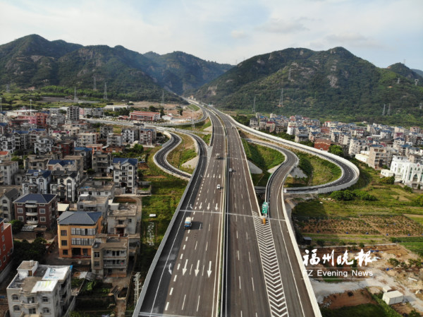 长福高速预计8月上旬通车 长乐至福清只需20分钟左右