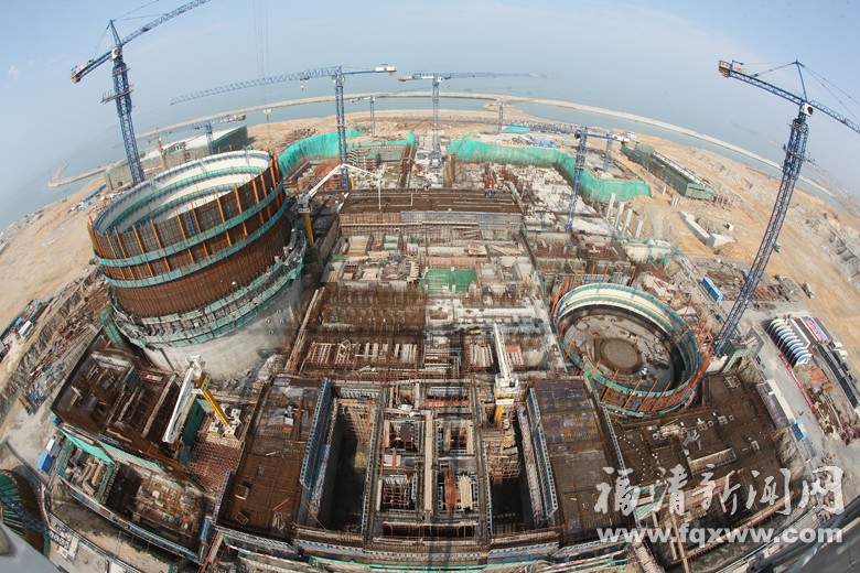 福清核电站2010年2月份工程照片