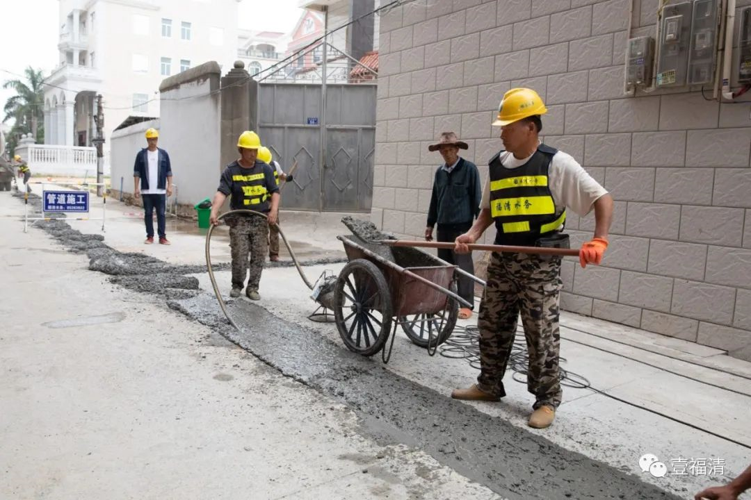 福清市领导现场推进城乡供水一体化工作