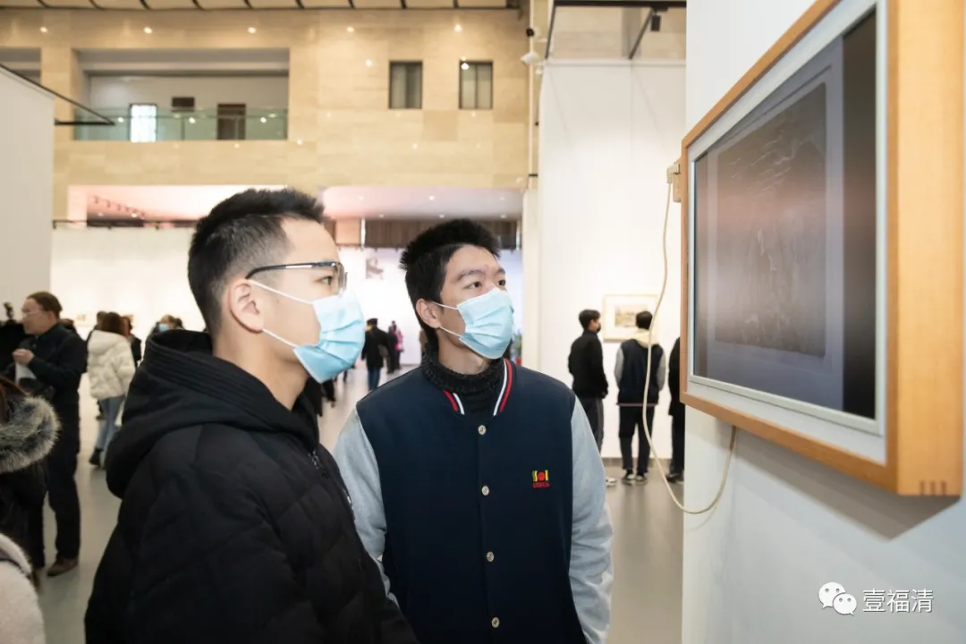 闽籍书画名家抢救工程——吴启瑶美术作品展开幕