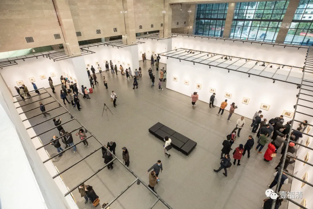 闽籍书画名家抢救工程——吴启瑶美术作品展开幕