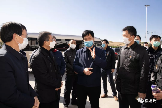 福清市领导督导疫情防控和企业复工复产工作