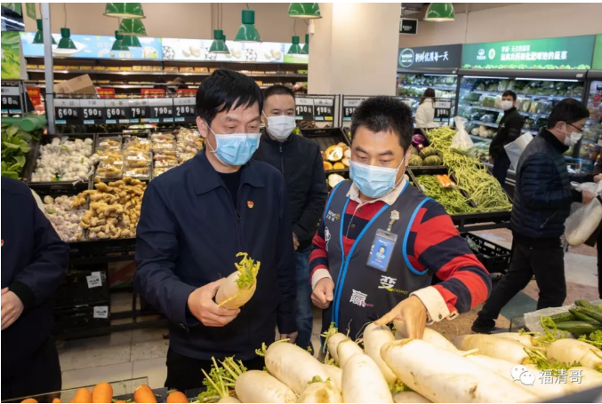 福清市领导督导疫情防控和企业复工复产工作