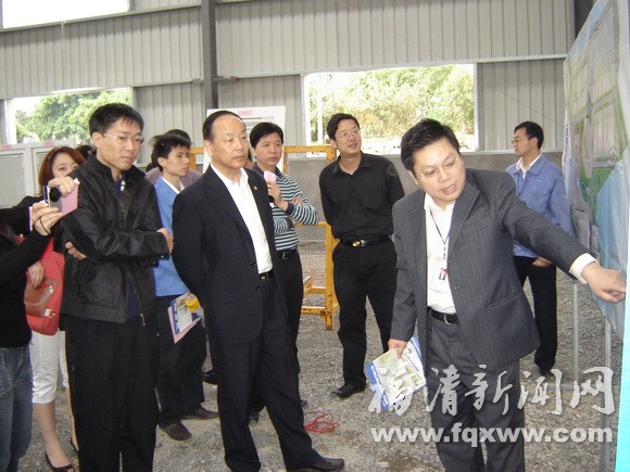 市领导陈大强林贤赴镜洋镇亚通公司调研