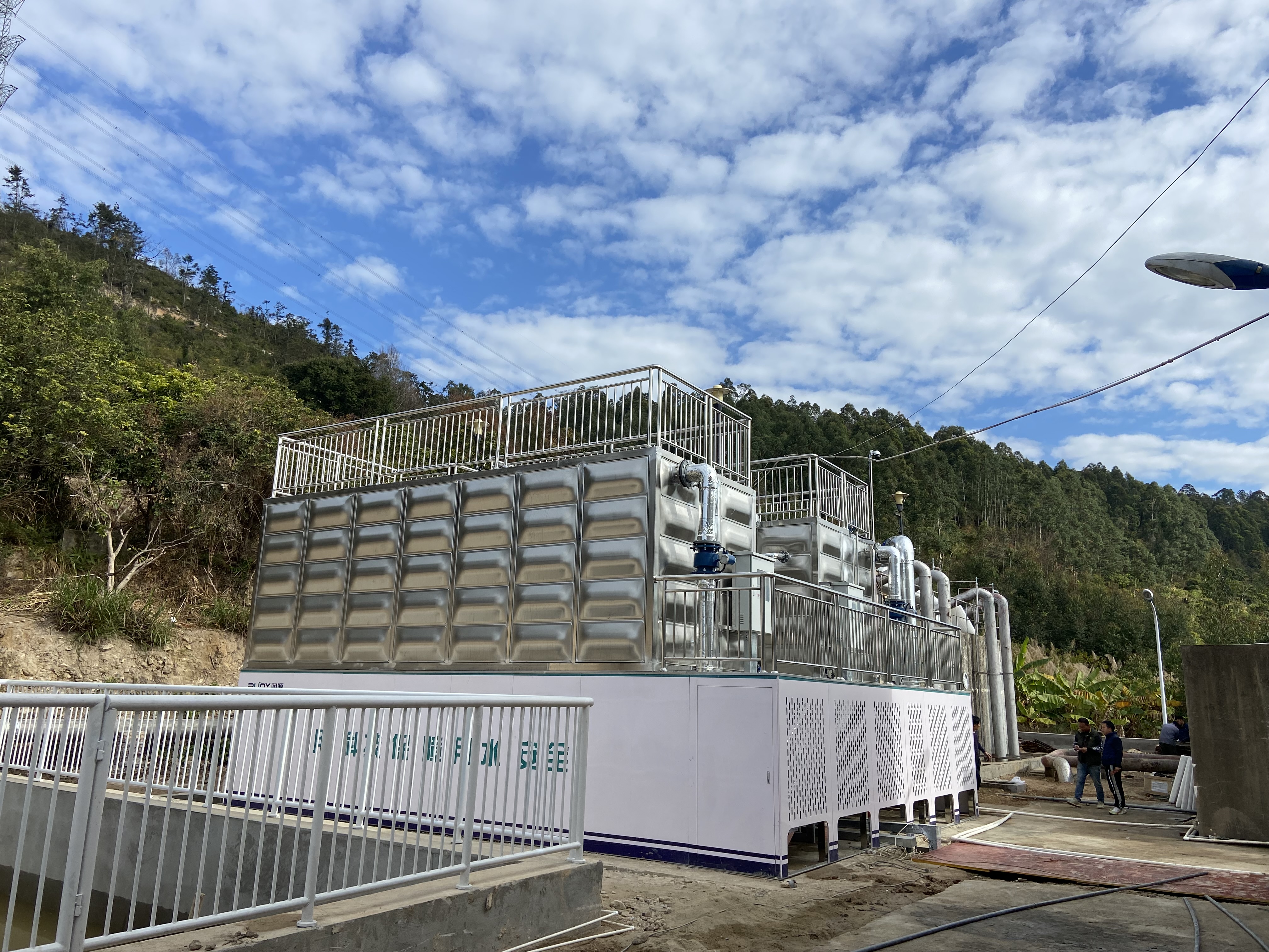 我市建成首座采用超滤膜深度处理工艺的水厂