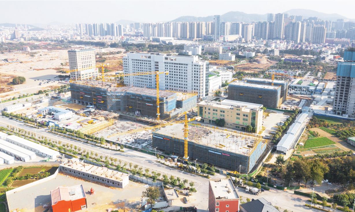 福清市医院新院二期项目快速推进