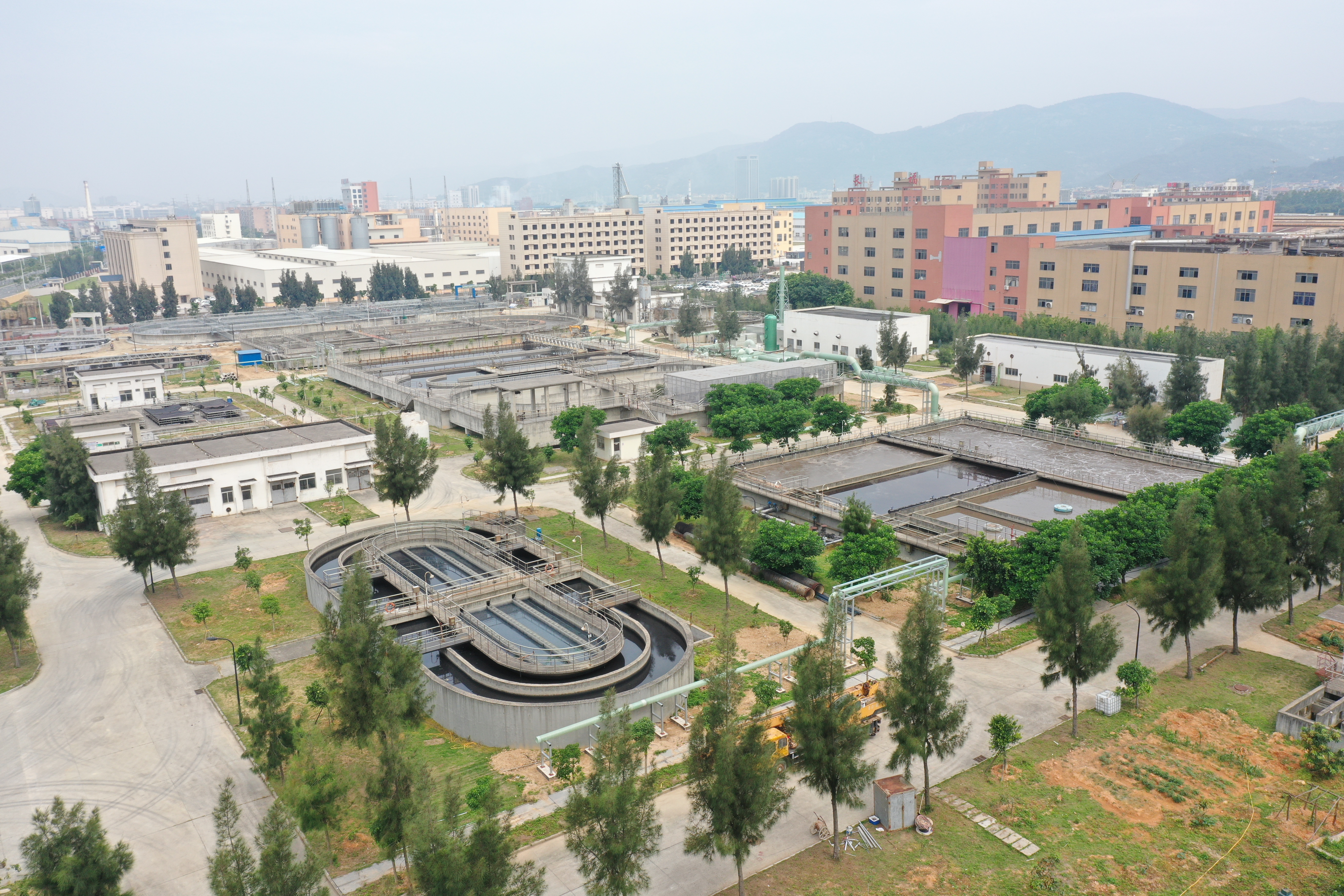元洪污水处理厂三期扩建工程完工