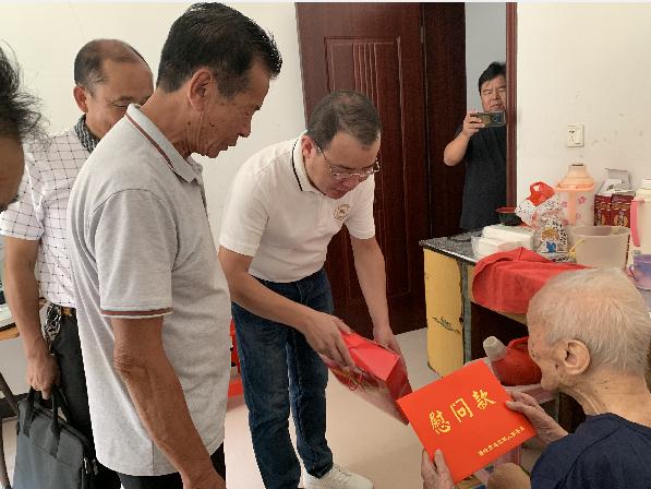 市退役军人事务局慰问抗美援朝99岁老兵