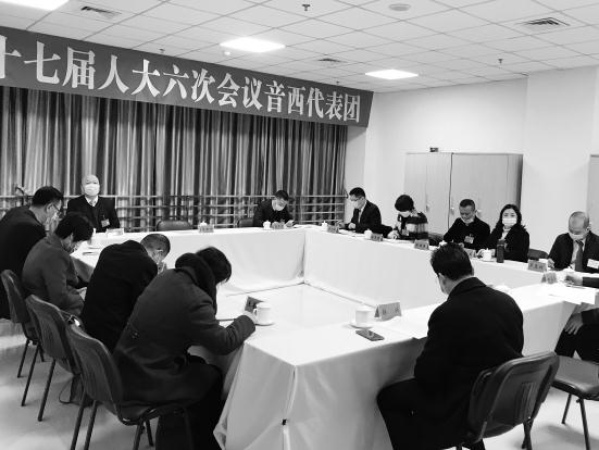 市人大代表分组审议政府工作报告
