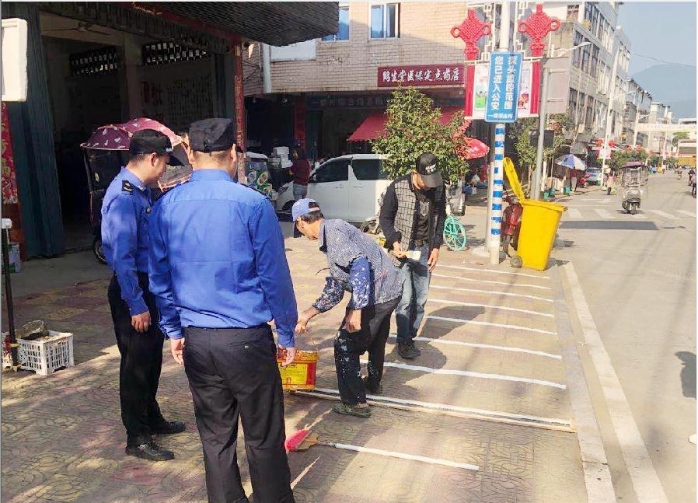 一都城管中队入驻 镇容管理工作步入正轨
