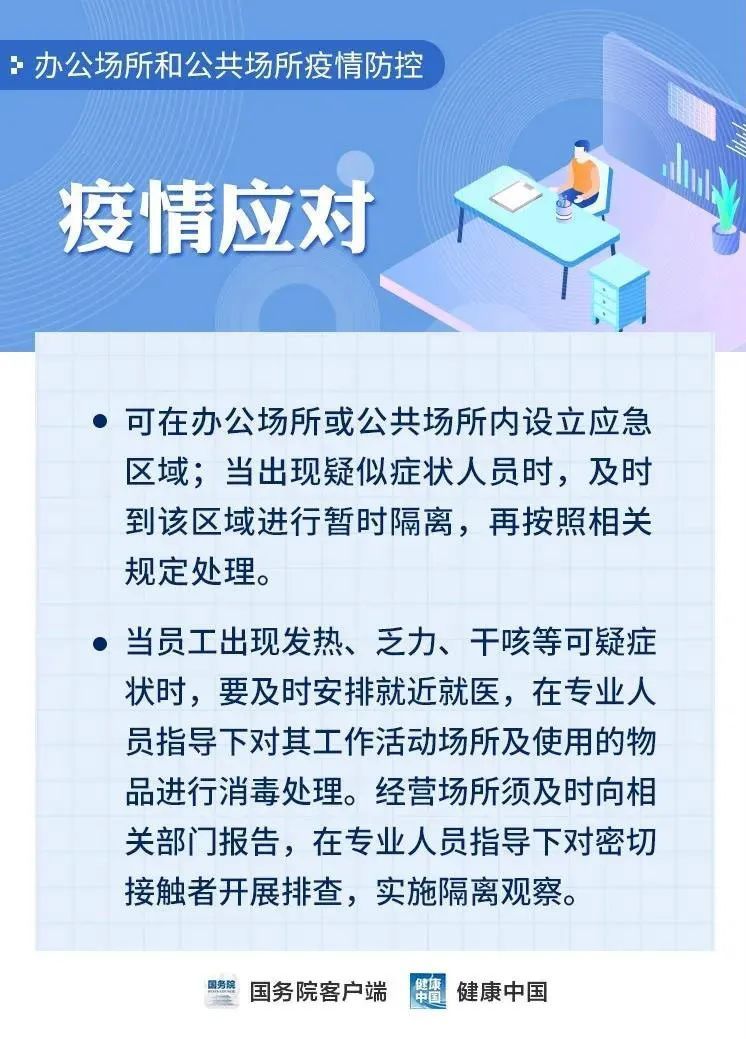 返岗复工人员请注意，办公场所要这样防控疫情！