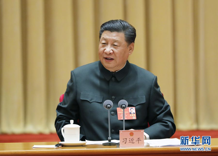 习近平出席解放军和武警部队代表团全体会议并发表重要讲话
