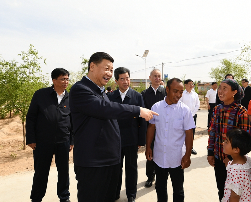 习近平赴宁夏考察调研