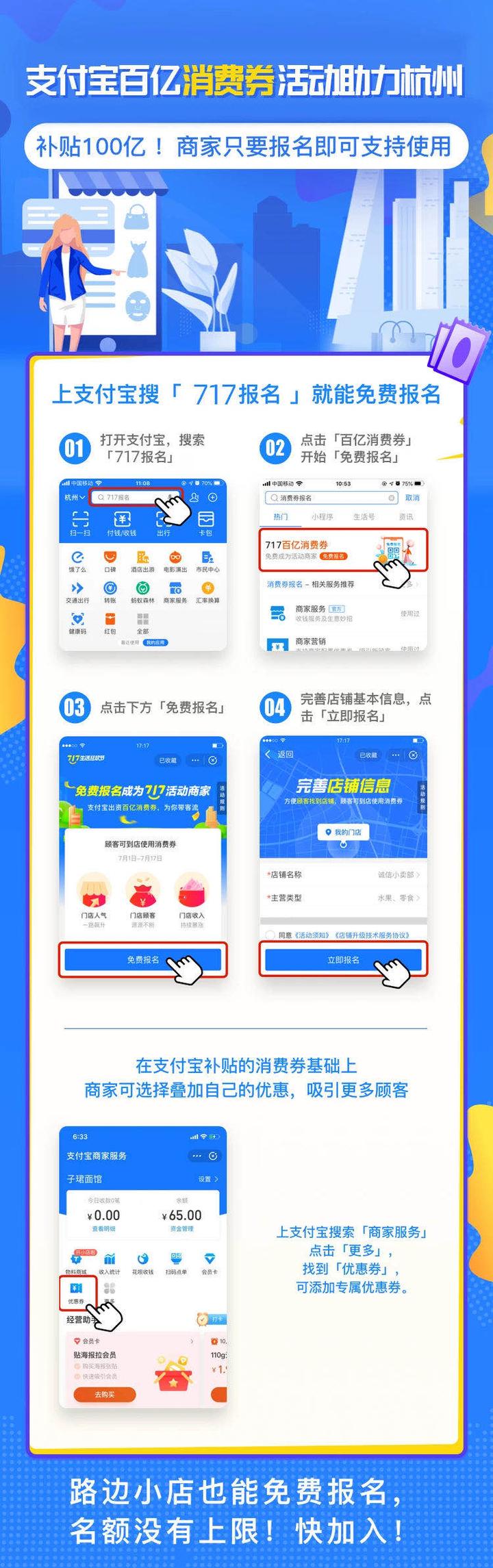 全国消费券来了！明天8点起 连续17天 每天可领…