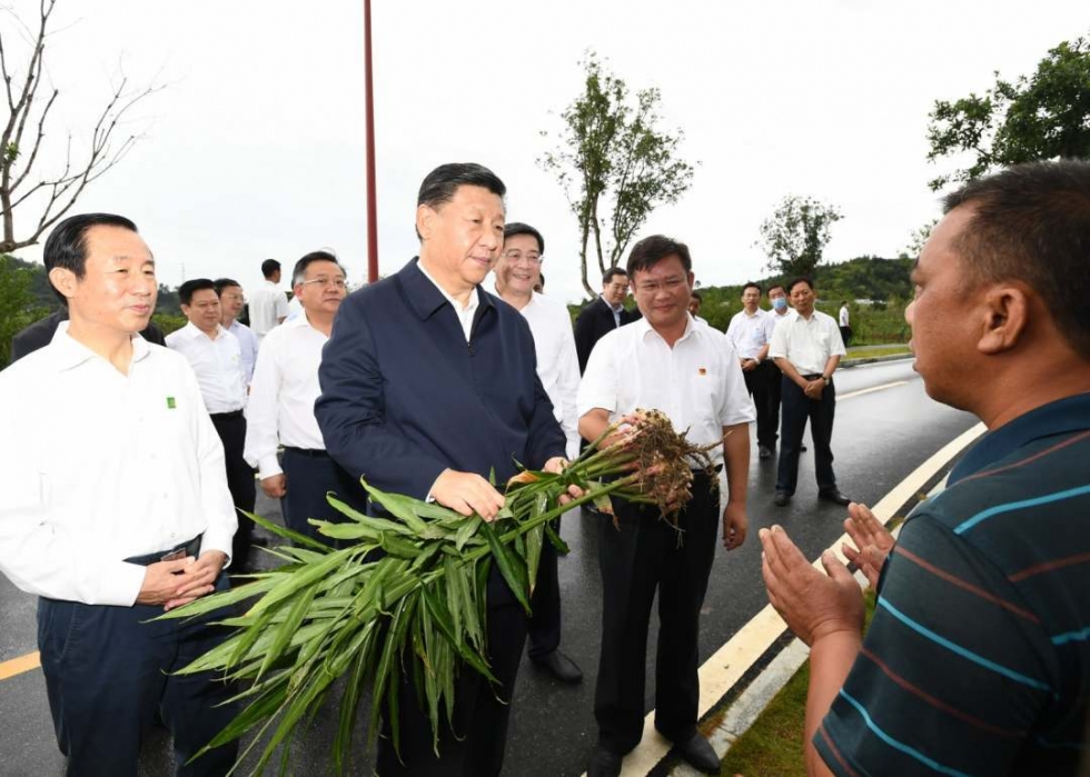 习近平赴湖南考察调研