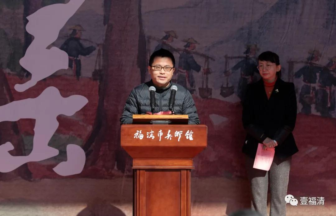 闽籍书画名家抢救工程——吴启瑶美术作品展开幕