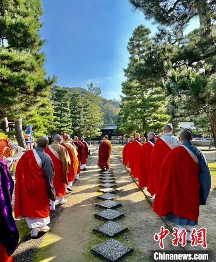 福建黄檗山万福寺赴日参加隐元大师纪念活动